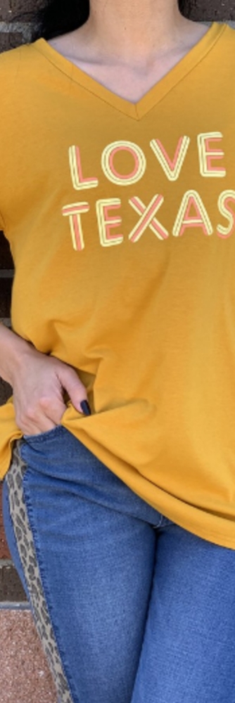 Women's Love Texas Shirt 3X